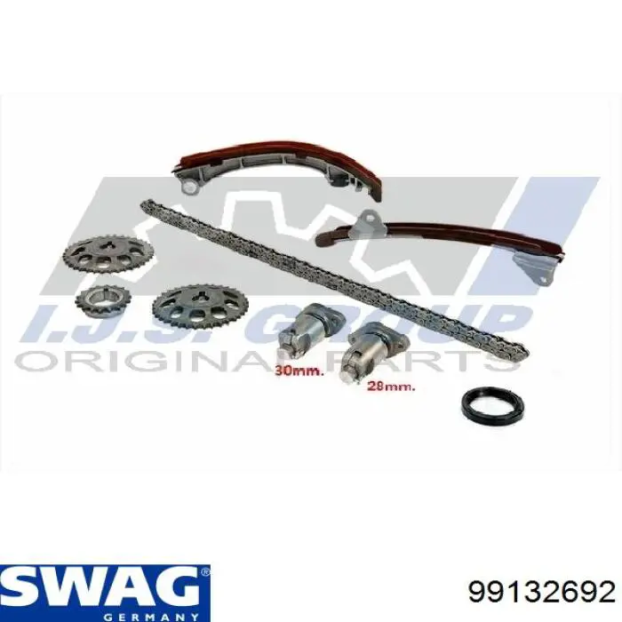 99132692 Swag Ланцюг ГРМ, комплект