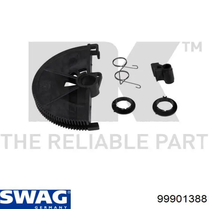 Ремкомплект сектора приводу зчеплення Swag 99901388 ціна, від 5.53 USD