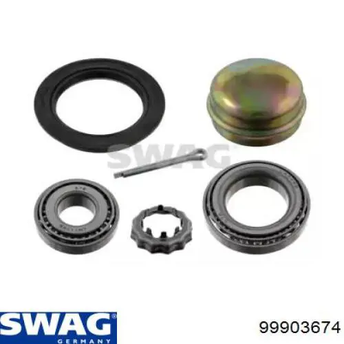 Підшипник маточини задньої Swag 99903674 ціна, від 8.02 USD