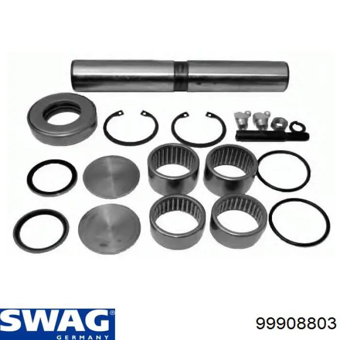 Ремкомплект шкворня поворотного кулака Swag 99908803 ціна, від 44.21 USD