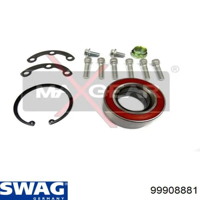 Підшипник маточини задньої Swag 99908881 ціна, від 22.50 USD