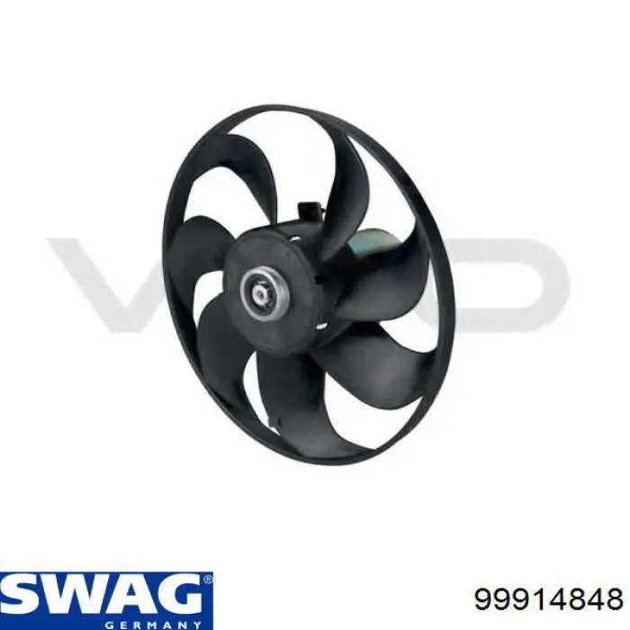 Купити 99914848 Swag Електровентилятор охолодження в зборі (двигун + крильчатка)