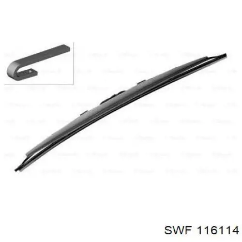 Щітка-двірник лобового скла, пасажирська SWF 116114 ціна, від 4.48 USD