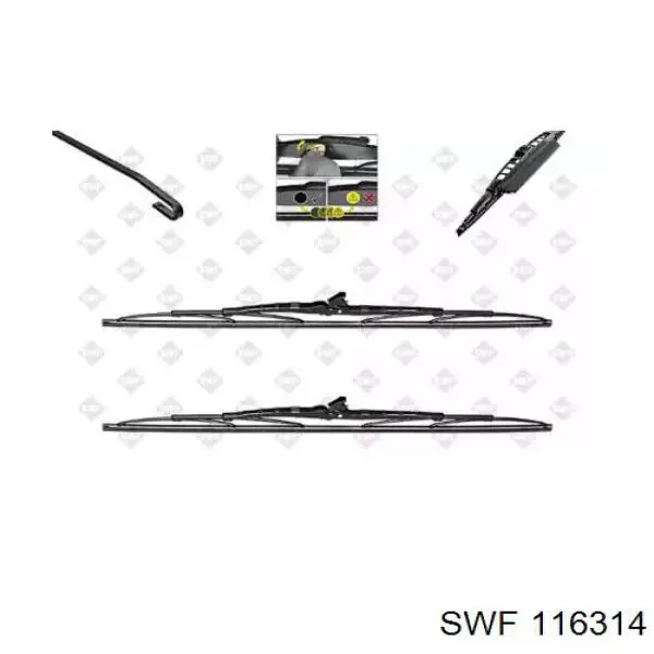 Двірники SWF 116314