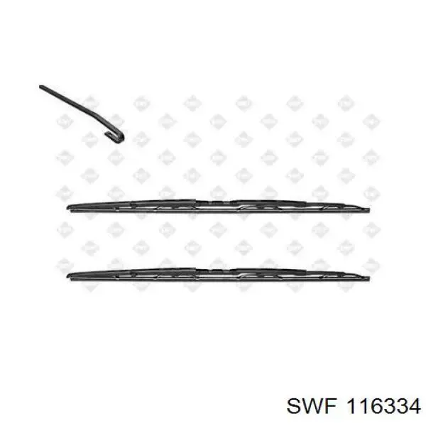 116334 SWF щітка-двірник лобового скла, комплект з 2-х шт.
