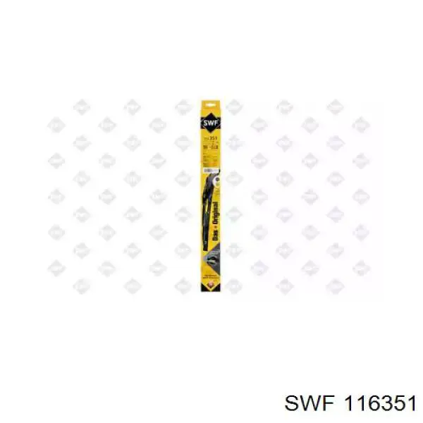 Щітка-двірник лобового скла, комплект з 2-х шт. SWF 116351 ціна, від 22.87 USD