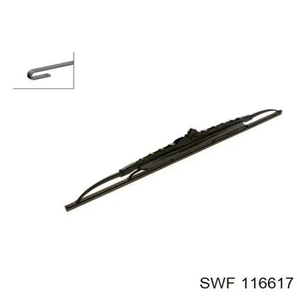 Купити 116617 SWF Щітка-двірник лобового скла, водійська