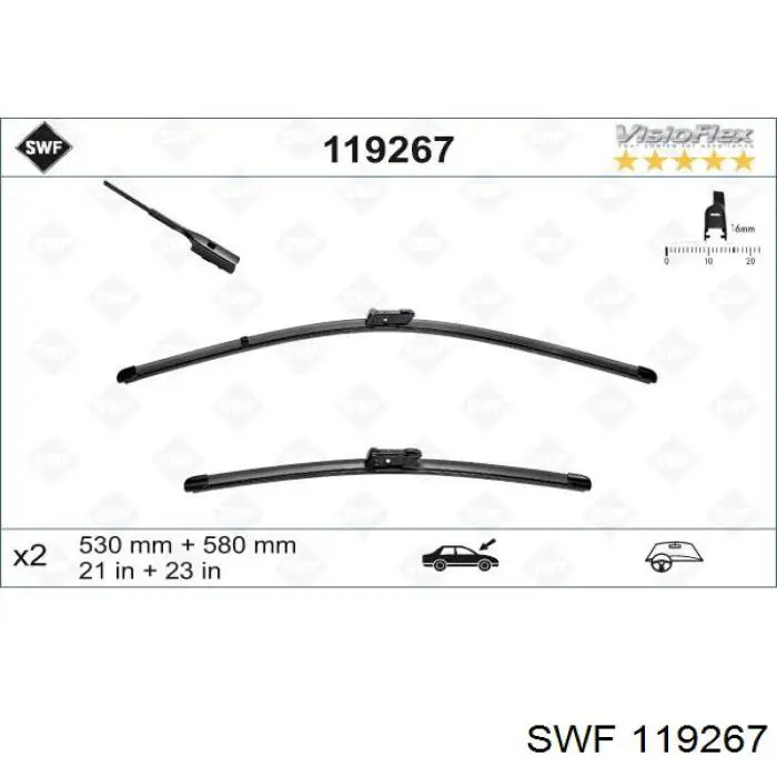 Купити DF411 Denso Безконтактні двірники