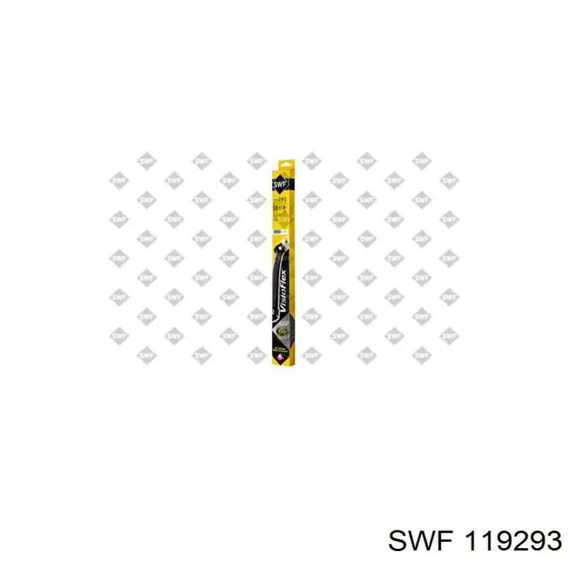 119293 SWF щітка-двірник лобового скла, комплект з 2-х шт.
