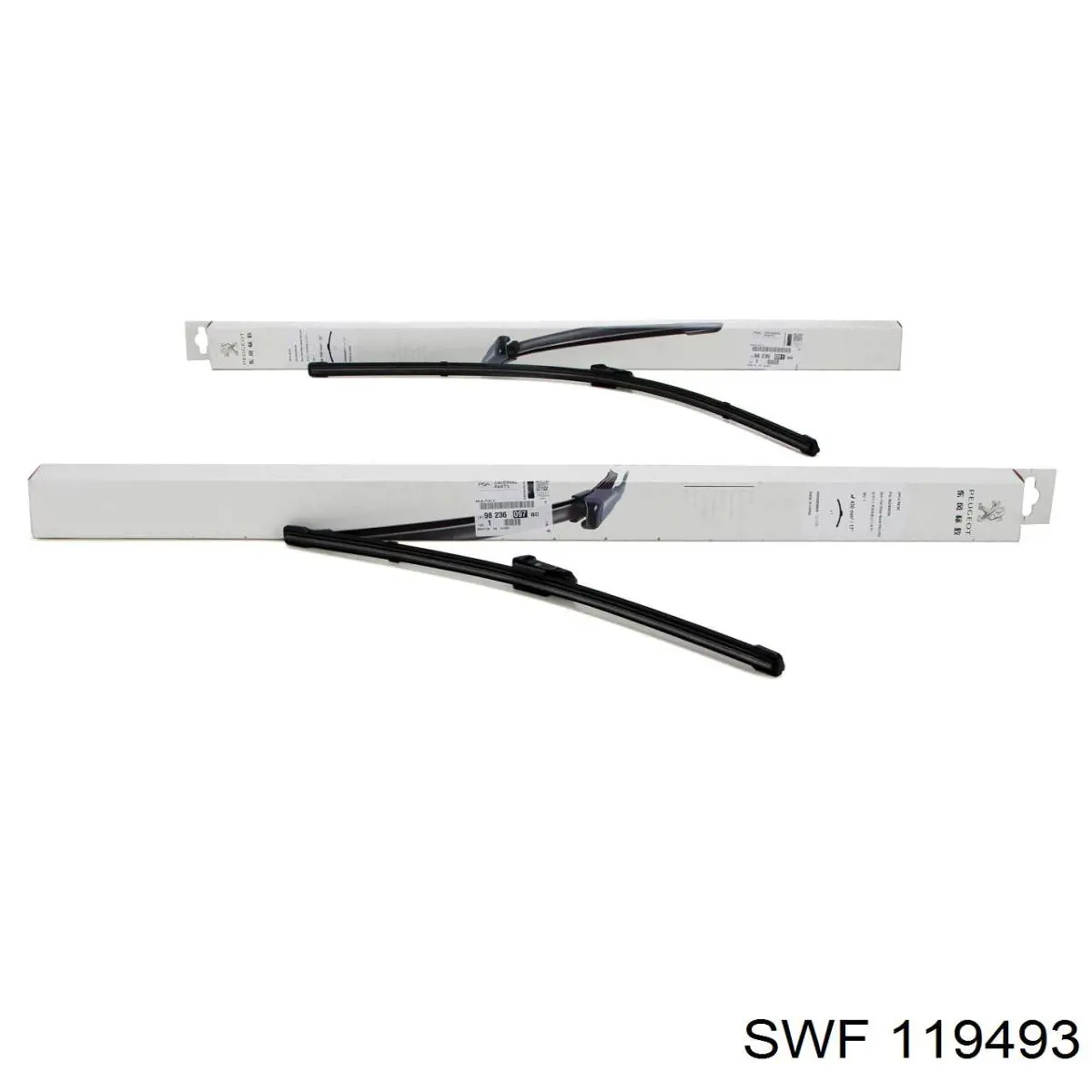 Щітка-двірник лобового скла, водійська SWF 119493 ціна, від 41.11 USD
