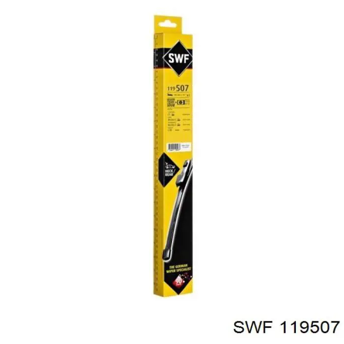 Щітка склоочисника заднього скла SWF 119507 ціна, від 13.28 USD