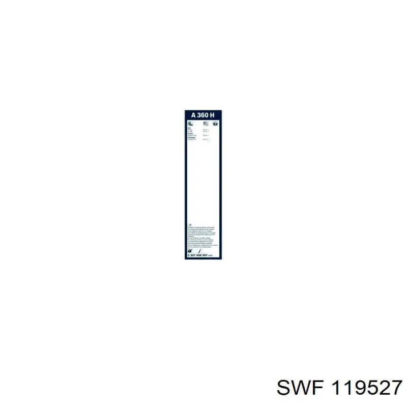 Задня щітка 119527 SWF