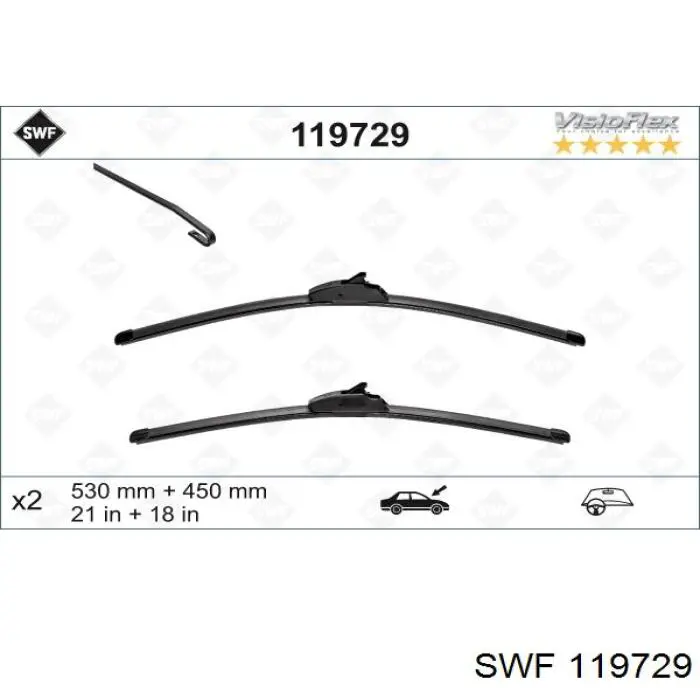 Двірники SWF 119729