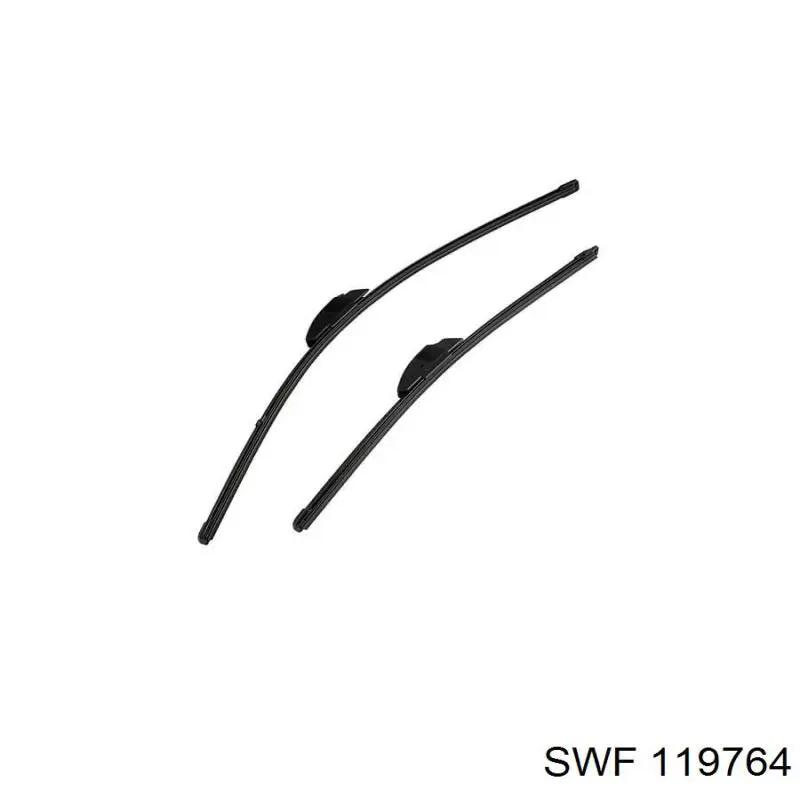119764 SWF щітка-двірник лобового скла, комплект з 2-х шт.