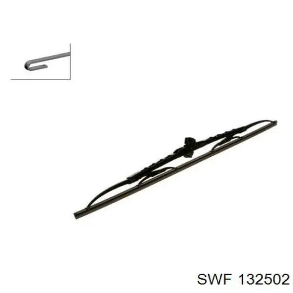 Купити 132502 SWF Щітка-двірник лобового скла, водійська