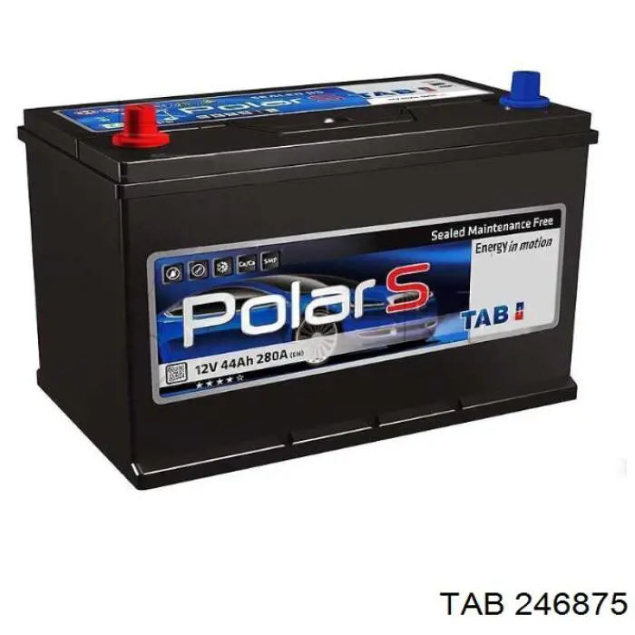 Батарея акумуляторна TAB 246875 ціна, від 113.81 USD