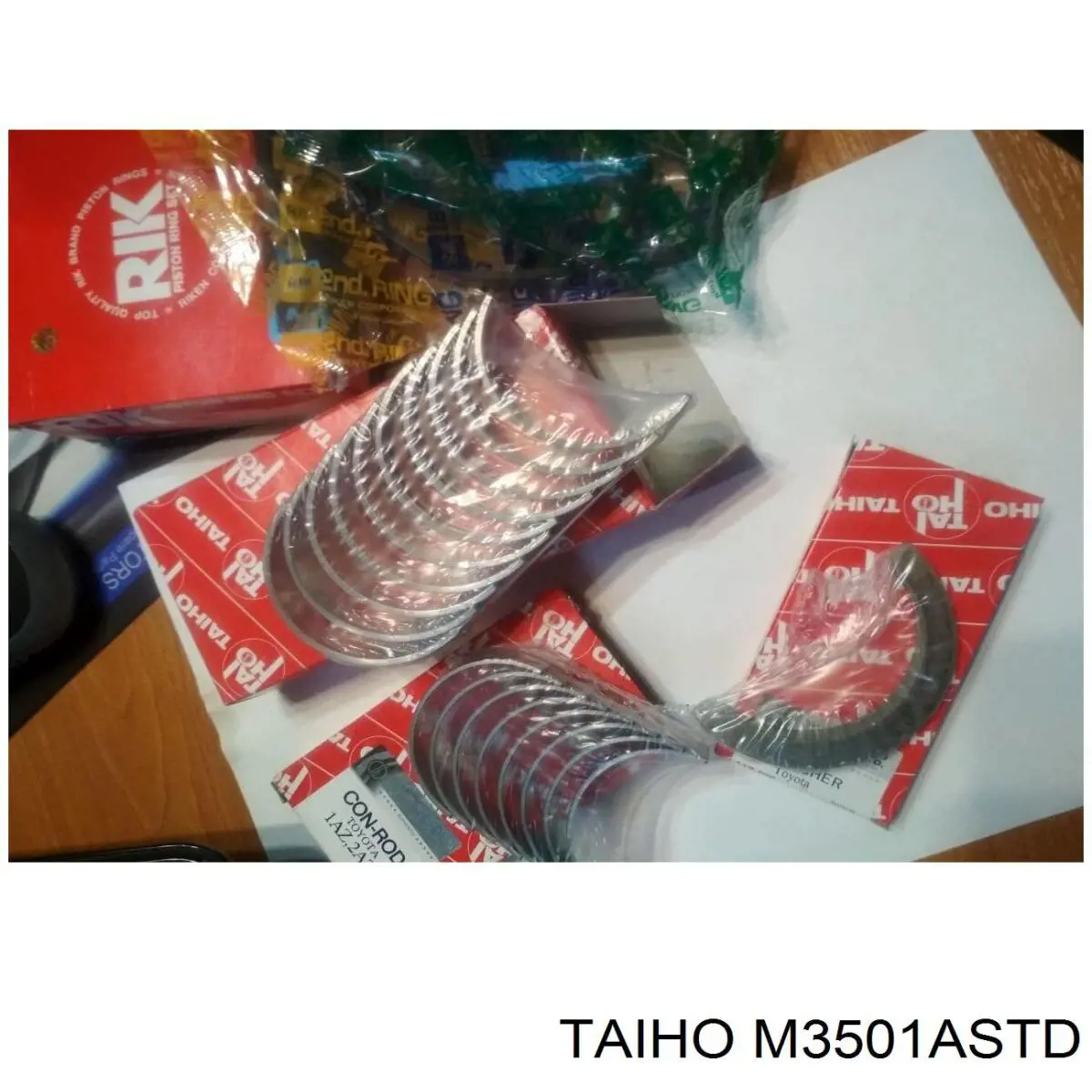 Купити M3501ASTD Taiho Вкладиші колінвала, корінні, комплект, стандарт (STD)