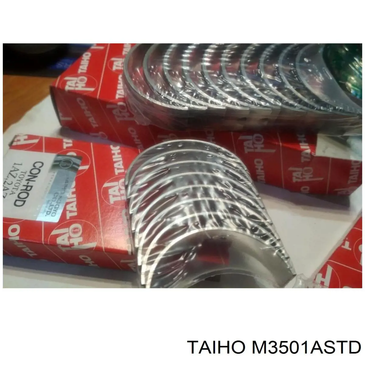 Вкладиші колінвала, корінні, комплект, стандарт (STD) M3501ASTD Taiho