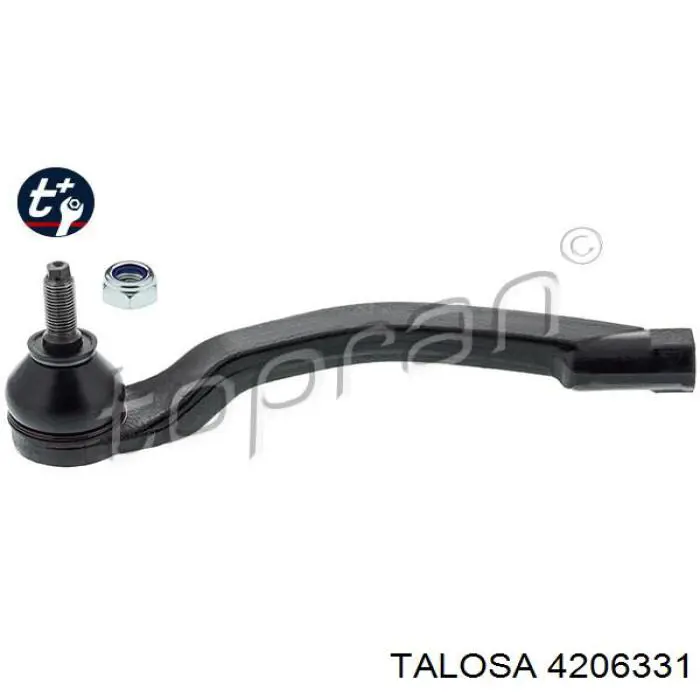 4206331 Talosa Зовнішній наконечник рульової тяги