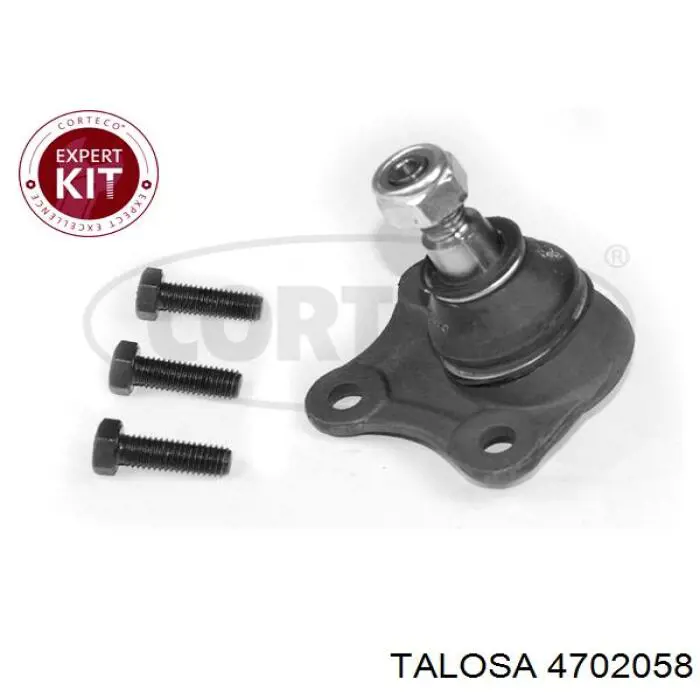 4702058 Talosa Кульова опора, нижня, ліва