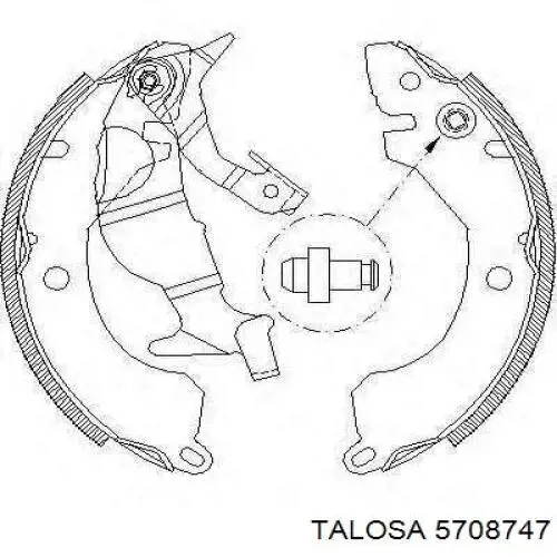 Сайлентблок заднього важеля Talosa 5708747 ціна, від 3.36 USD
