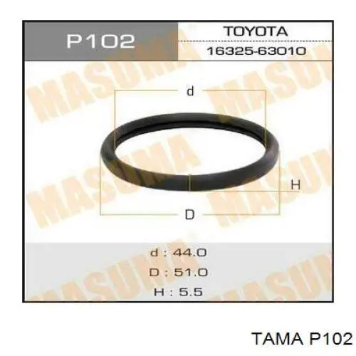 P102 Tama Прокладка термостата