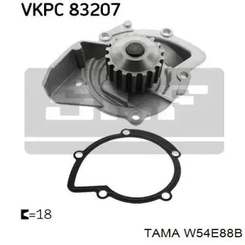Купити W54E88B Tama Термостат в корпусі