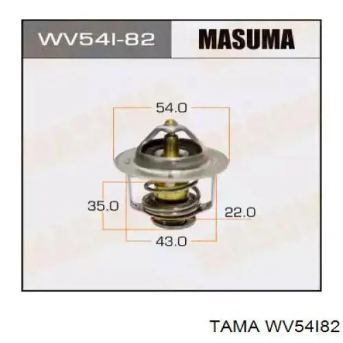 WV54I82 Tama Авто термостат
