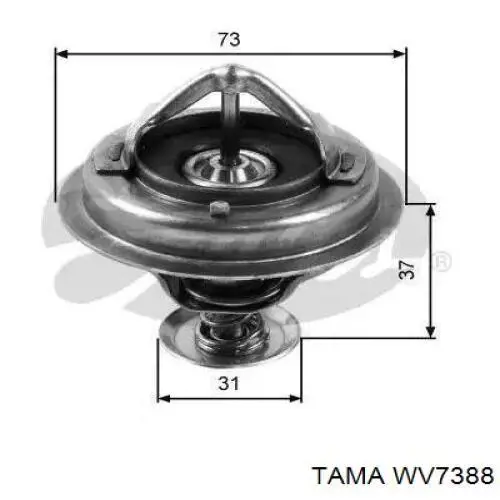 WV7388 Tama Авто термостат