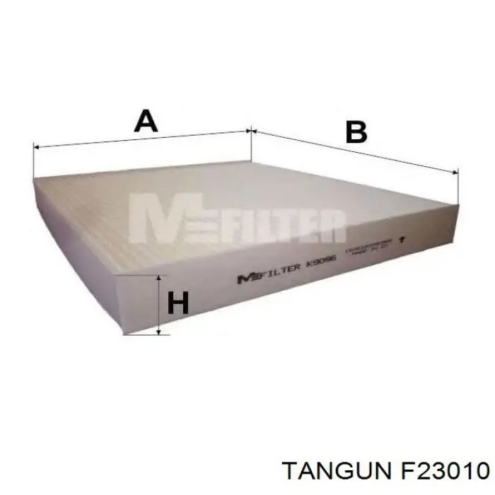 F23010 Tangun Внутрішньосалонний фільтр