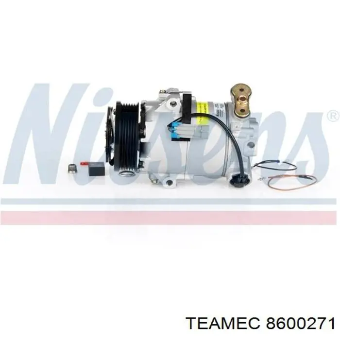 8600271 Teamec Компресор холодоагенту