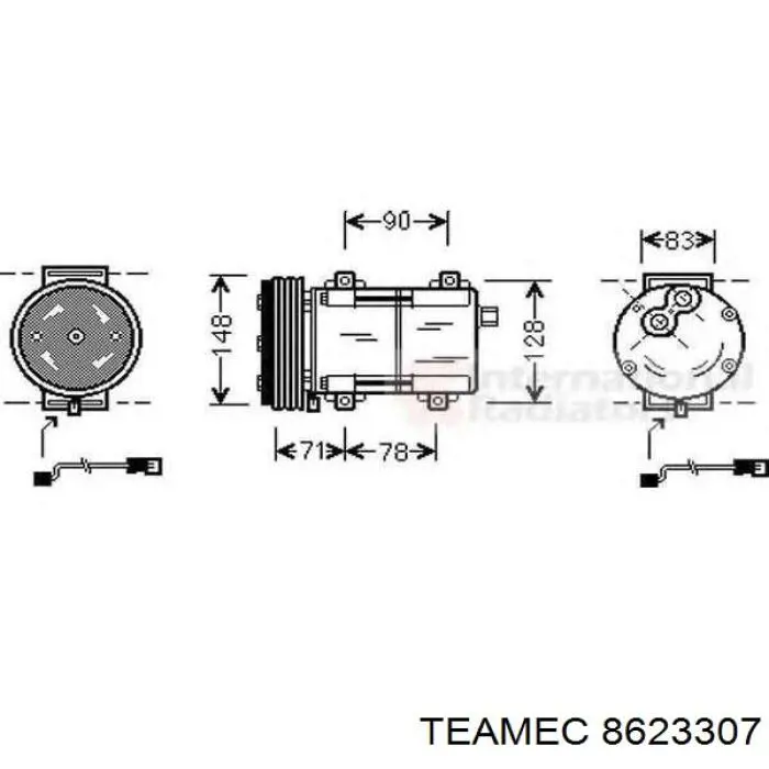 Насос кондиціонера NRF 32085