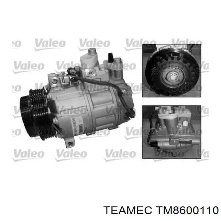 TM8600110 Teamec Компресор холодоагенту