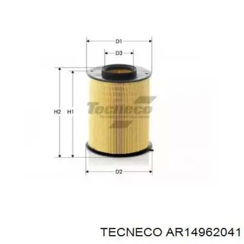 AR14962041 Tecneco фільтр повітряний