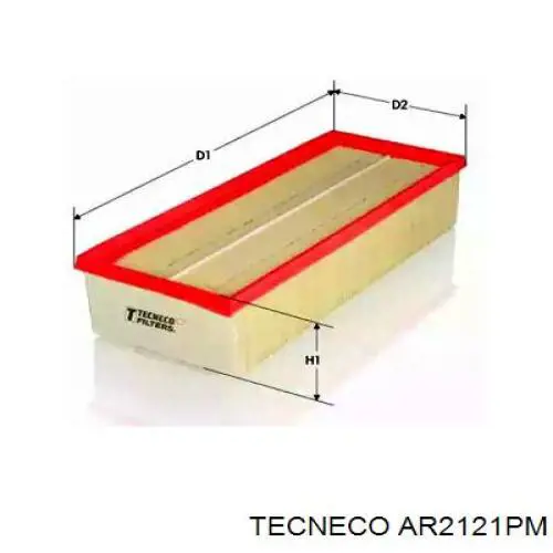 Фільтр повітряний AR2121PM Tecneco