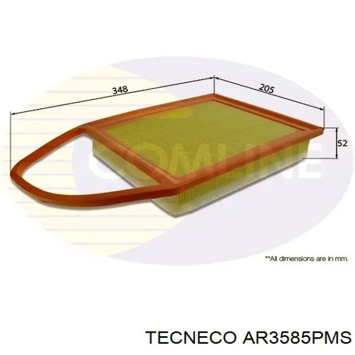 Купити AR3585PMS Tecneco Автомобільний фільтр повітря