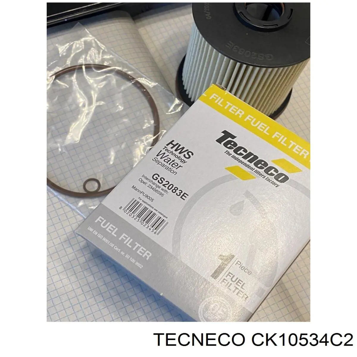 Фільтр повітряний обігрівача Tecneco CK10534C2 ціна, від 9.86 USD