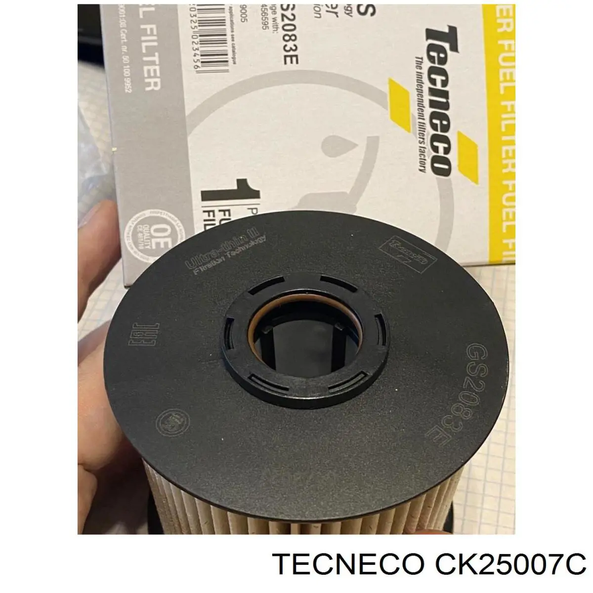 Фільтр повітряний обігрівача Tecneco CK25007C ціна, від 7.48 USD