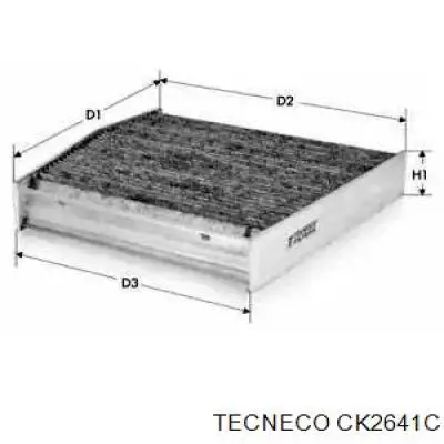 CK2641C Tecneco Внутрішньосалонний фільтр