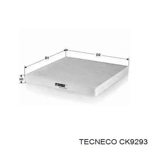 Фільтр салону CK9293 Tecneco