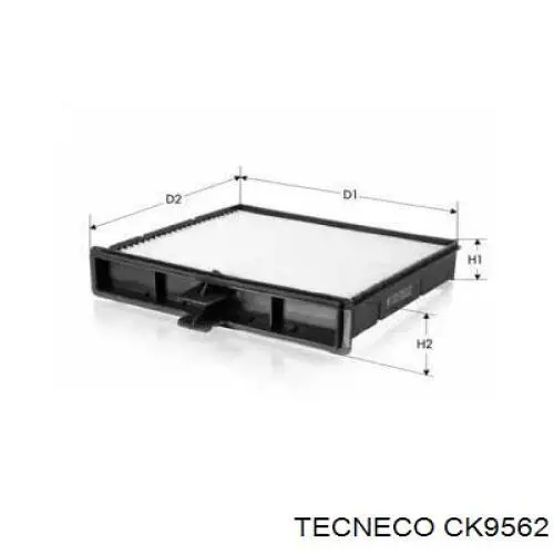 Фільтр салону CK9562 Tecneco