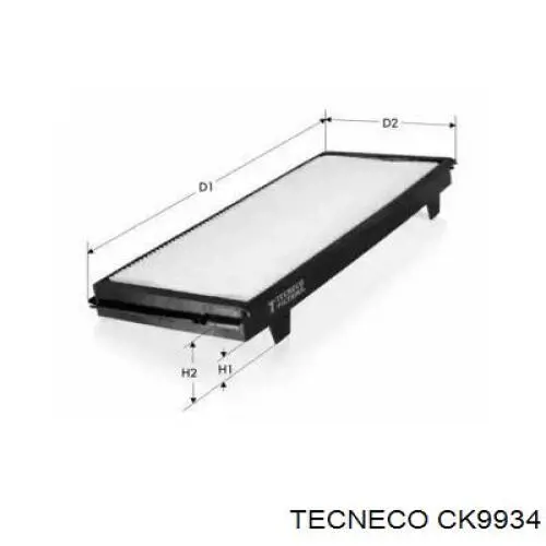 CK9934 Tecneco Внутрішньосалонний фільтр