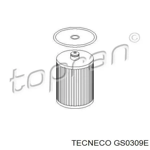 GS0309E Tecneco фільтр паливний