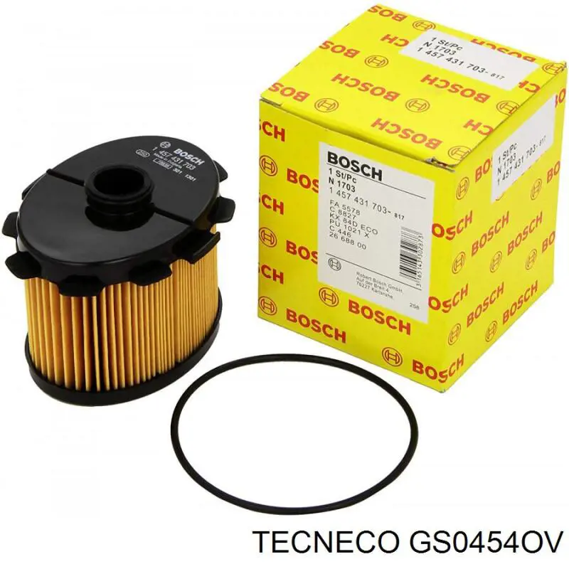 Фільтр тонкого очищення палива Tecneco GS0454OV ціна, від 6.59 USD