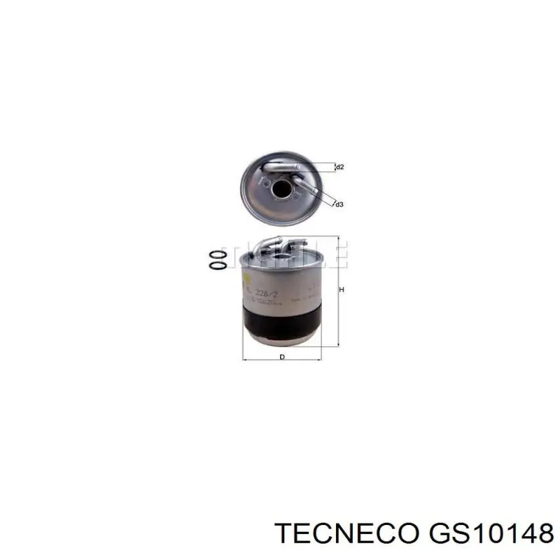 Купити GS10148 Tecneco Фільтр-відстійник палива грубої очистки