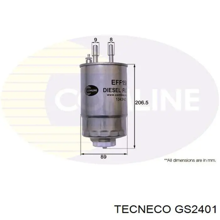 GS2401 Tecneco фільтр паливний
