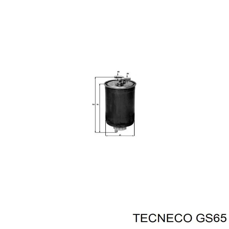 Фільтр тонкого очищення палива Tecneco GS65 ціна, від 9.17 USD