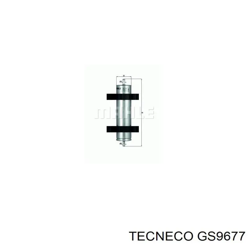 Купити GS9677 Tecneco Фільтр-відстійник палива грубої очистки