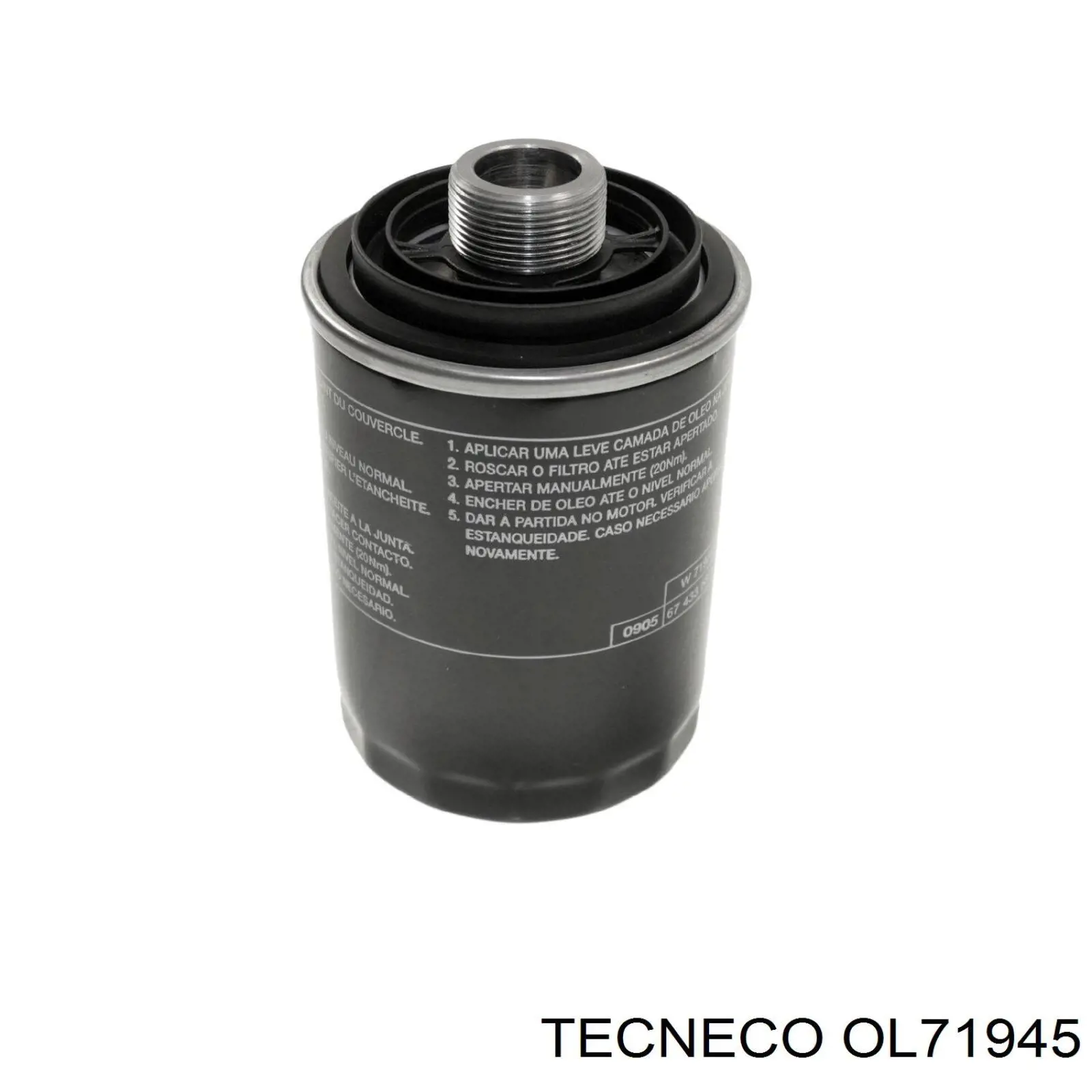 Масляний фільтр двигуна Tecneco OL71945 ціна, від 11.30 USD