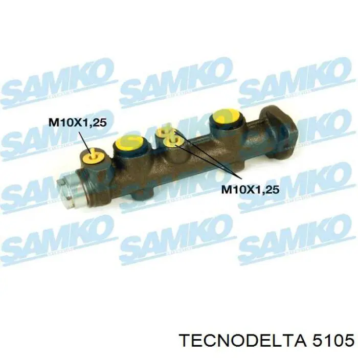 Головний гальмівний циліндр P07031 Samko